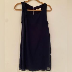 NAF NAF Paris navy blue mini dress, size small.